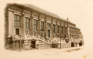 Postkarte Assize Court Paris Seine Ile de France Frankreich