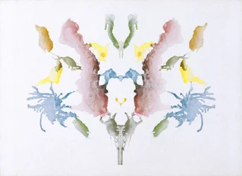 Psychologische Tests Rorschach-Tintenklecks-Test