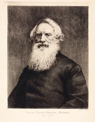 Samuel F. B. Morse, amerikanischer Künstler und Erfinder des Morse-Codes, ca. 1870