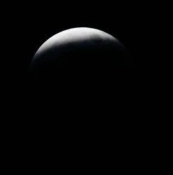 Phase während der totalen Mondfinsternis, 3. März 2007