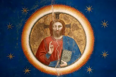 Die Scrovegni-Kapelle. Fresko von Giotto