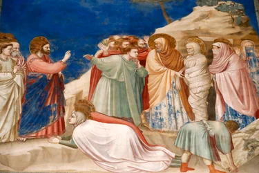 Die Scrovegni-Kapelle. Fresko von Giotto