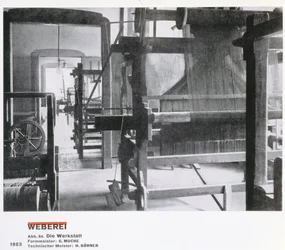 Die Weberei, aus den Werkstätten des Bauhauses, Weimar