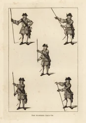 Die stehenden Grußübungen