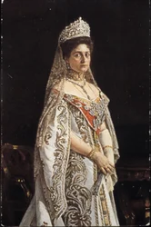 Zarin Alexandra Fjodorowna (1872-1918).