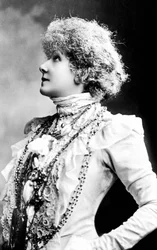 Vereinigtes Königreich: Schauspielerin Sarah Bernhardt (22.09.1844-26.03.1923)