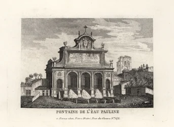 Ansicht des Fontana dell
