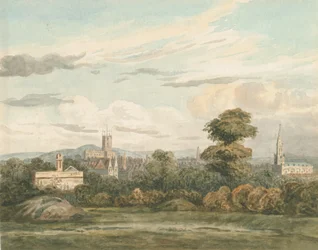 Wolverhampton - Südansicht: Aquarell, undatiert [ca. 1830]