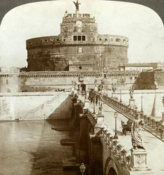 Brücke und Burg von St. Angelo, Rom, Italien