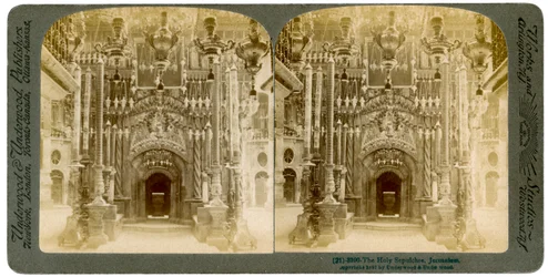 Kirche des Heiligen Grabes, Jerusalem, Palästina, 1897