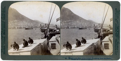 Hongkong vom Hafen, 1901