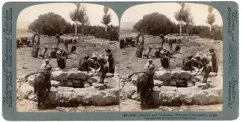 Josephs Brunnen, Dothan, Palästina, 1900