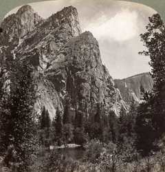 Die drei Brüder, Yosemite-Tal, Kalifornien, USA, 1902