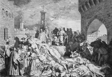 Die Große Pest von Florenz 1348