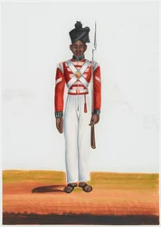 Havildar des 2. Martin-Bataillons, Madras-Armee