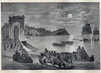 Ancona - Ancona-Expedition nach Italien, gestartet von Louis Philippe I. in der Nacht vom 22. auf den 23. Februar
