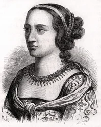 Anne de France, bekannt als die Dame von Beaujeu (1461 - 1522).
