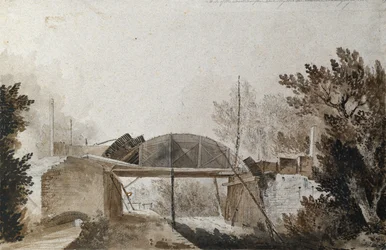 Bogen der Southampton-Eisenbahn über die Chelsea Road