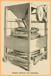 Bournes verbesserter Goldseparator