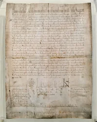 Bulle von 1168 von Papst Alexander III. (Orlando Bandinelli)