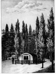 Beerdigung von Herrn Le Duc de la Rochefoucauld, Liancourt