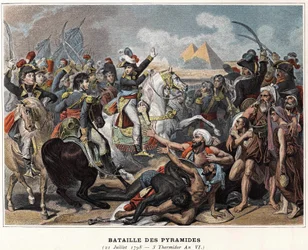 Kampagne (Expedition) von Ägypten (1798-1801): Schlacht bei den Pyramiden, 21. Juli
