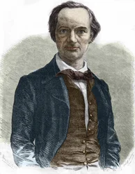 Charles Baudelaire (1821-1867), französischer Schriftsteller.