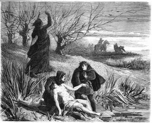 Tod von Karl dem Kühnen am 5. Januar 1477 vor den Mauern von Nancy