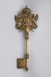 Schlüssel des Kammerherrn, Mexiko. Zeit von König Maximilian I.