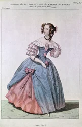 Kostüm von Madame Dorval in der Rolle der Marion de Lorme von Victor Hugo