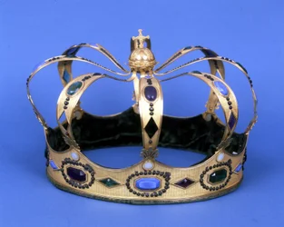 Krone, die bei der Inthronisierung Napoleons als König von Italien verwendet wurde
