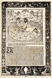 Kampf von Theseus mit dem Minotaurus