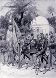 Fremdenlegionssoldaten in Uniform. 1878.