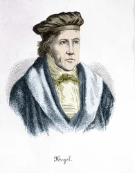 Georg Wilhelm Friedrich Hegel (1770 - 1831), deutscher Philosoph.