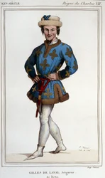 Gilles de Rais (Retz oder Rays) (1404-1440), Waffenbruder von Jeanne d