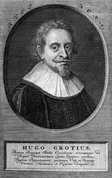 Hugo Grotius (1583-1645) (Huig de Groot), niederländischer Jurist und Diplomat