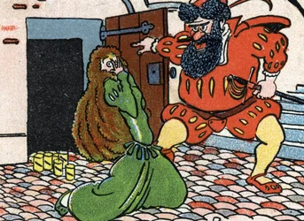 Illustration für „Blaubart“