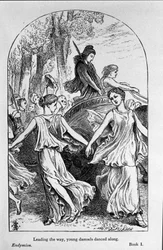 Illustration zu „Endymion“ von Dichter John Keats (1795-1821), 19. Jahrhundert