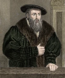 Johannes Kepler (1571-1630) - Stich - 19. Jahrhundert