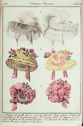 Journal des dames et des fashions, Pariser Kostüme