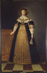 Porträt von Erzherzogin Cecilia Renata von Österreich