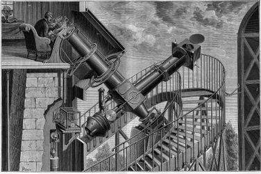 Le grand Equatorial (Grande Lunette) de l