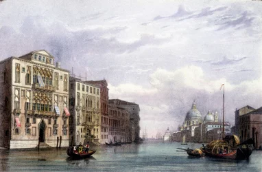 Der große Kanal - in „Album of the main views of Venice“
