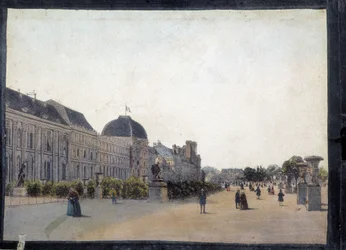 Die Tuilerien - in „Ansichten von Paris für Panoptic Polyorama“, ca. 1850