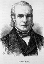 Louis Antoine Garnier Pagès (1803-1878), französischer Politiker - Gravur