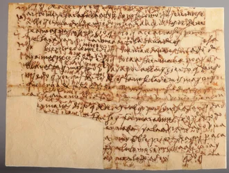 Manuskript. Brief Nr. 7 an die Nonnen von Beas de Segura (Carta nº 7 de S. Juan de la Cruz desde Málaga a las monjas de Beas de Segura). Papier. Teil 2. 18. November 1585.