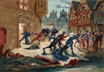 Massaker der Bartholomäusnacht, 24. August 1572
