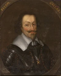 Porträt von Matthias Gallas (1584-1647), Graf von Campo, Herzog von Lucera, anonym