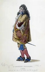 Herr Jourdain in Molières „Le bourgeois gentilhomme“