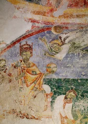 Wandmalereien in der Kirche des Benediktinerklosters Lambach, Oberösterreich